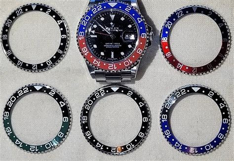 inserto rolex gmt 2 16710|rolex 16710 bezel inserts.